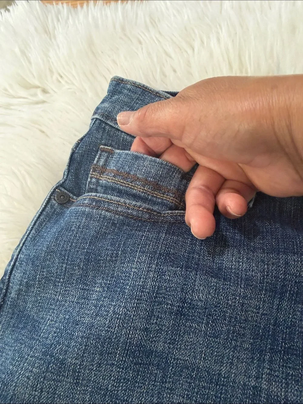 Levi's Men’s Skinny Jeans in Medium Blue Wash Size W33/L32